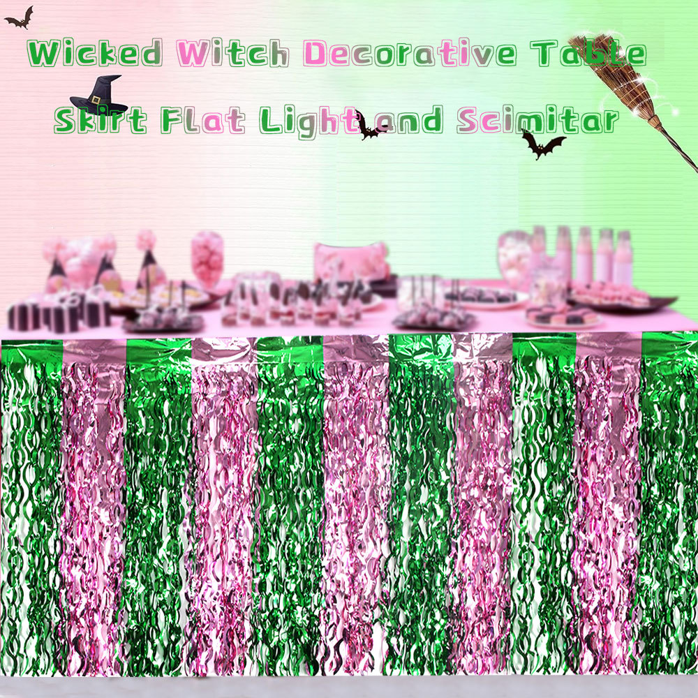 Wicked Witch Party Table Decor - Tinsel Garland Decoration ulasan dan harga