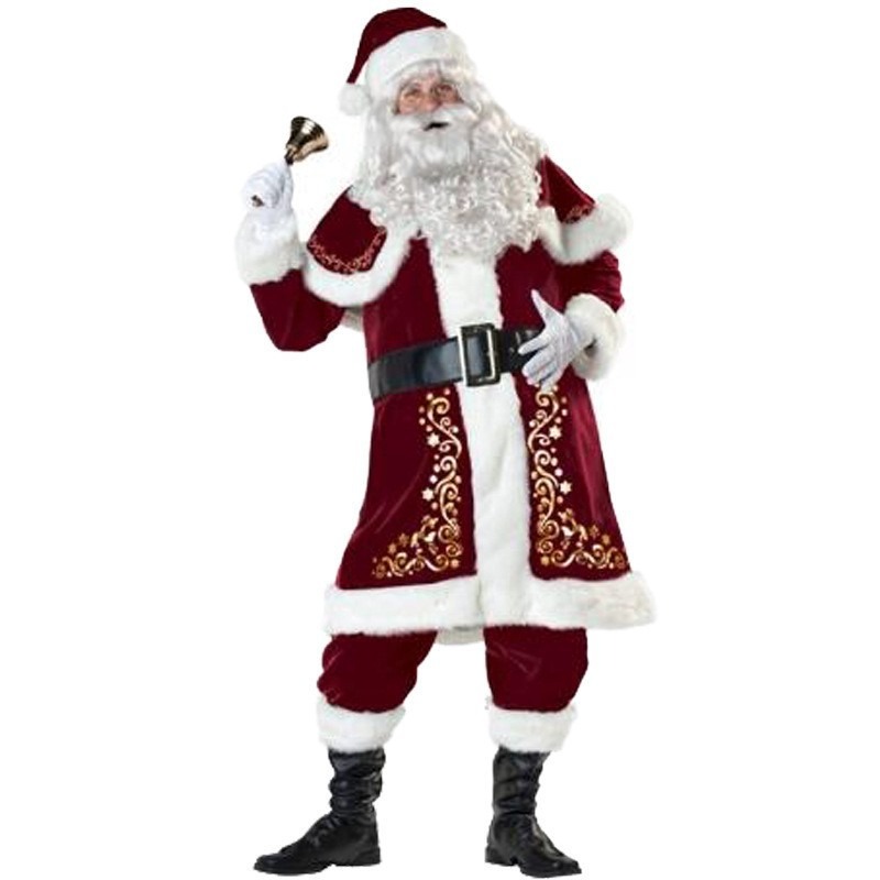 Santa Claus Costume Women Men  - Elf Costume Christmas ulasan dan harga