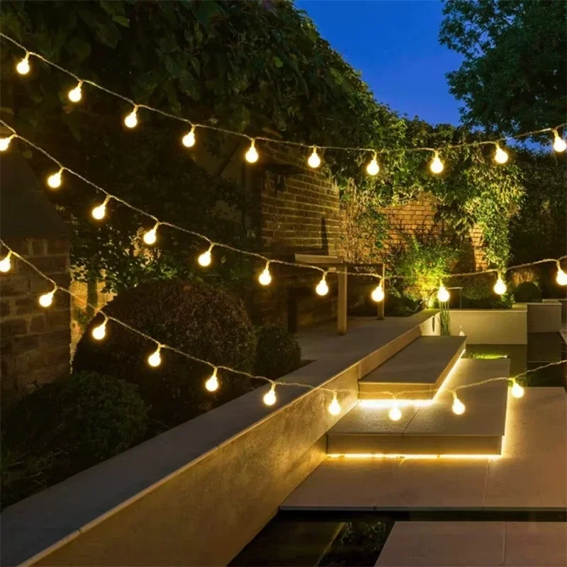 USB LED Ball String Lights 6M  - Led Fairy String Lights ulasan dan harga