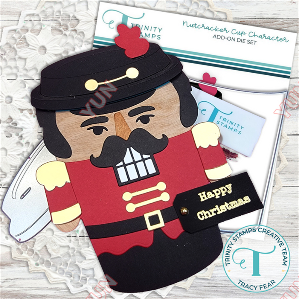 2025 New Metal Cutting Dies Ch - Nutcracker Figurine ulasan dan harga