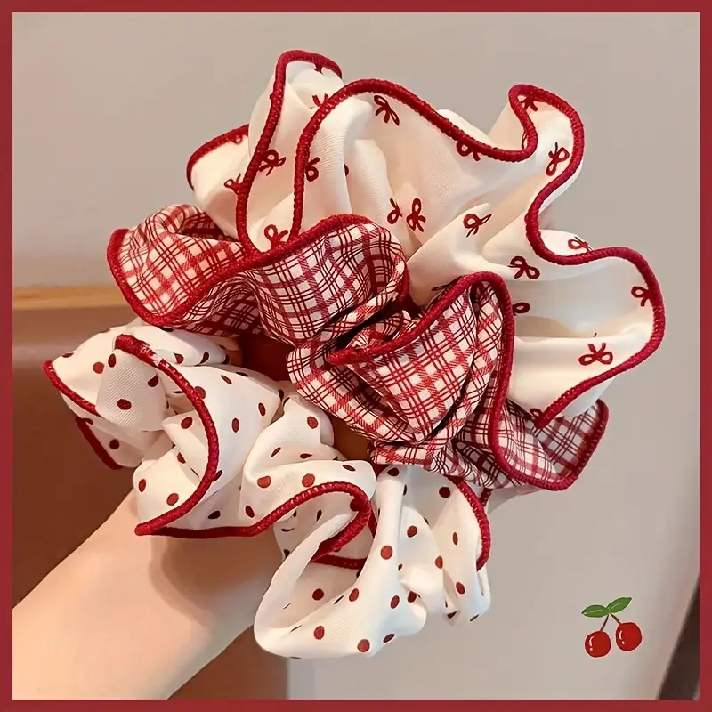 3 Pcs Sweet Red Dot Bowknot Pl - Christmas Throw Blanket ulasan dan harga