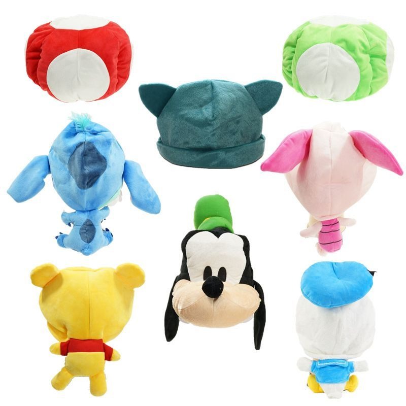 Cartoon Anime Stitch Plush Hat - Santa Hat Plush ulasan dan harga