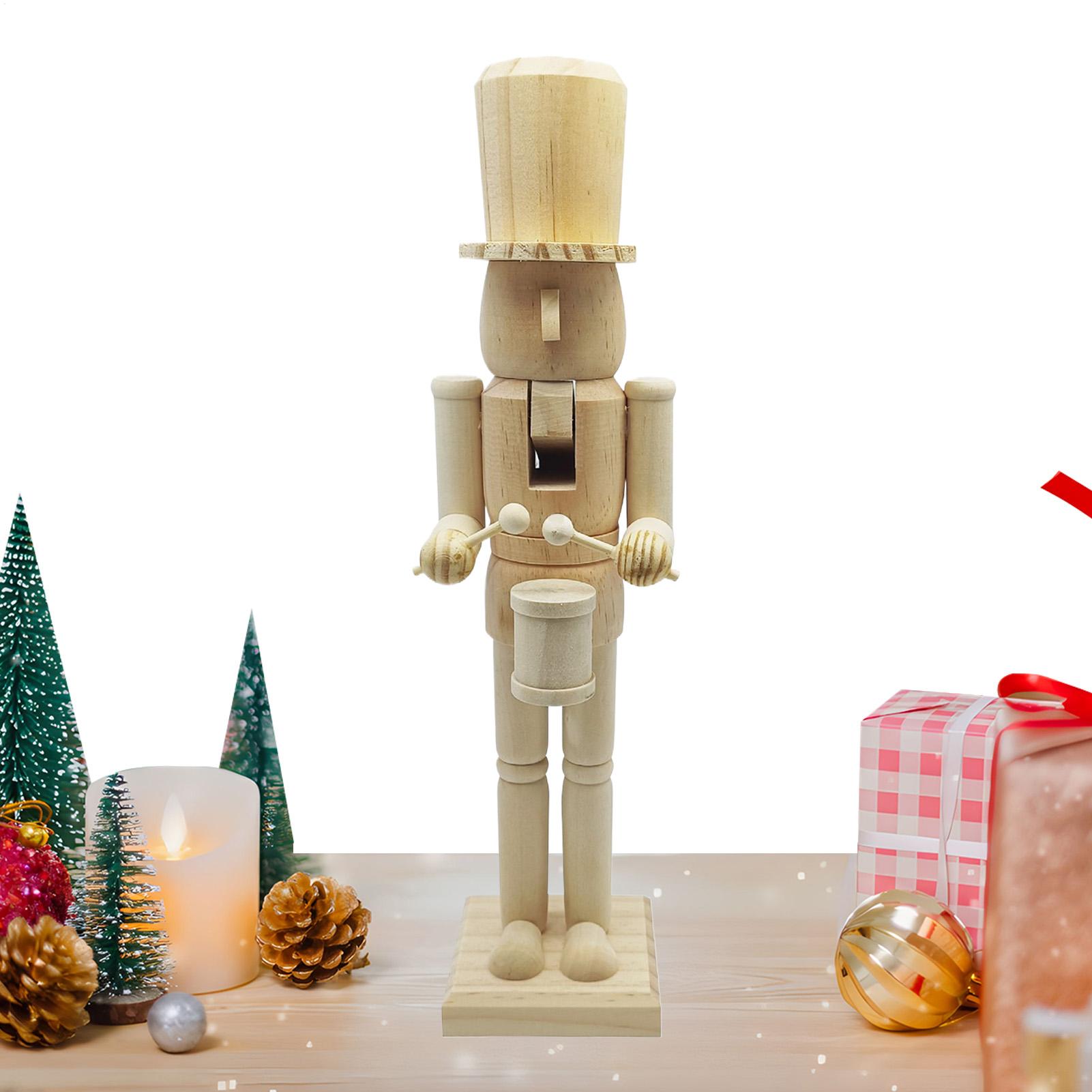 Nutcracker Decor 38cm Wooden F - Nutcracker Figurine ulasan dan harga