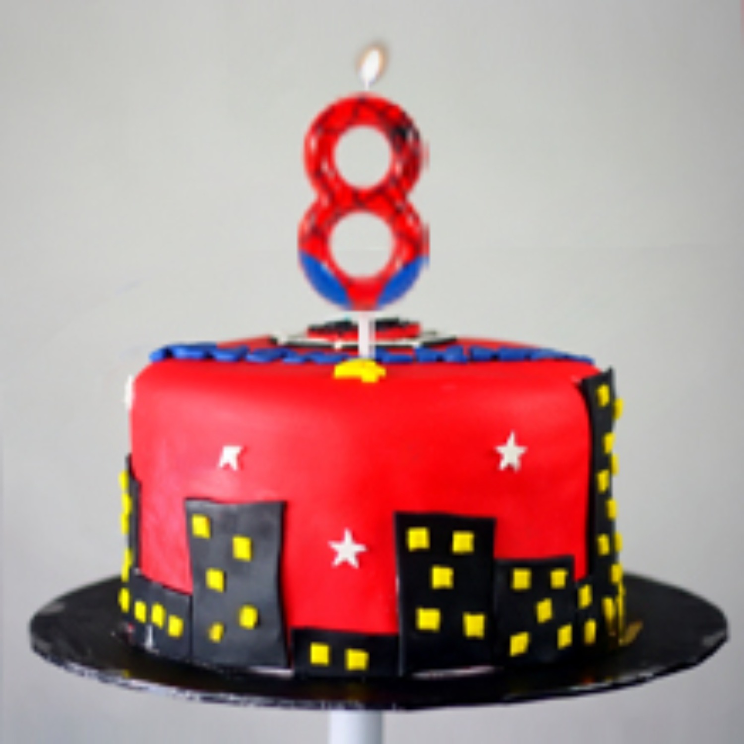 Spider Party 0-9 Birthday Cand - Holiday Candle Set ulasan dan harga