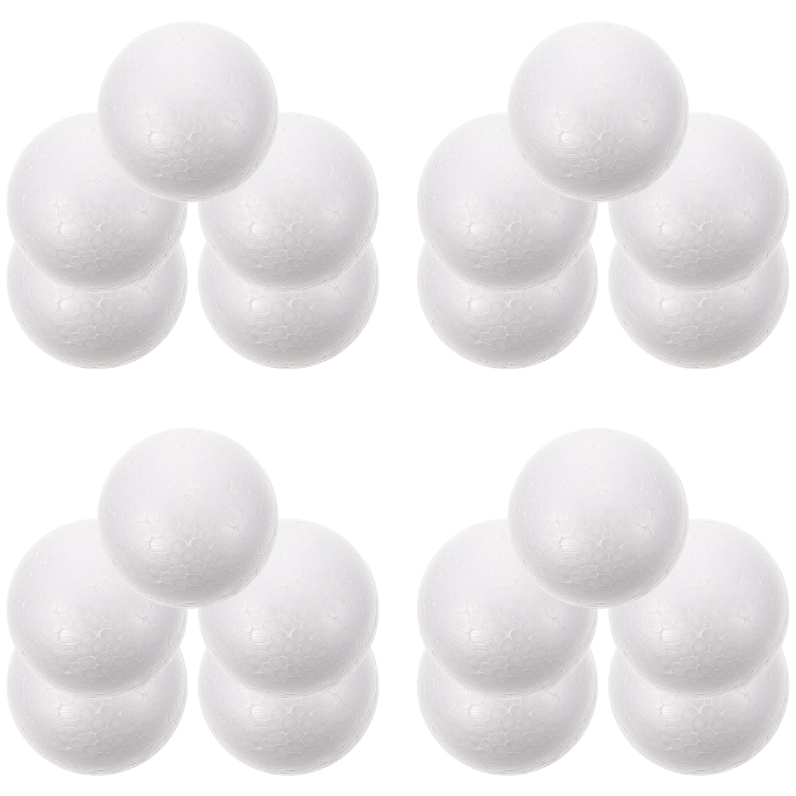 20Pcs Smooth Foam Ball DIY Orn - Ornament Ball Set ulasan dan harga