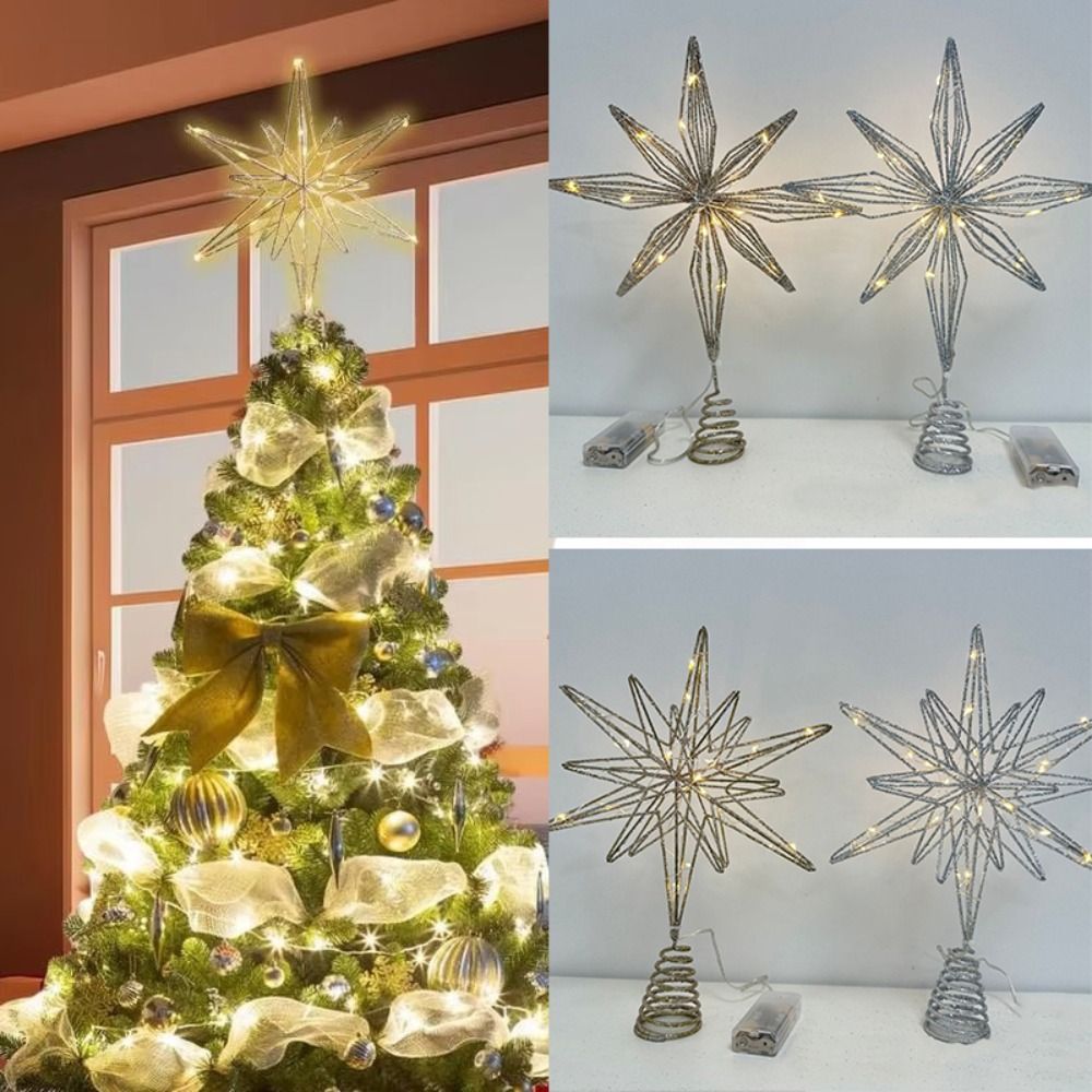 Star Christmas Tree Topper LED - Star Tree Topper ulasan dan harga
