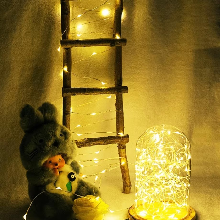 3PCS 5/10/20M Copper Wire LED  - Led Fairy String Lights ulasan dan harga