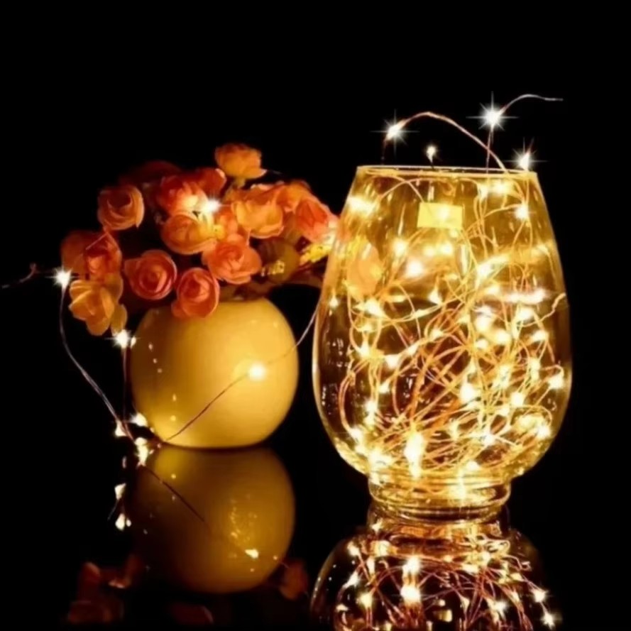 3PCS 5/10/20M Copper Wire LED  - Led Fairy String Lights ulasan dan harga