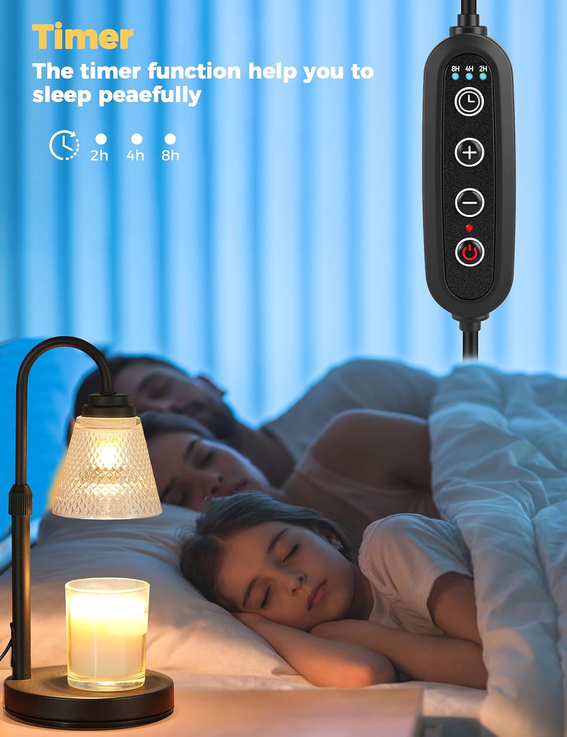 Candle Warmer Lamp with Timer  - Holiday Candle Set ulasan dan harga