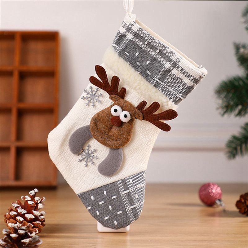 A20F-Christmas Stockings For F - Christmas Stocking Hanging ulasan dan harga