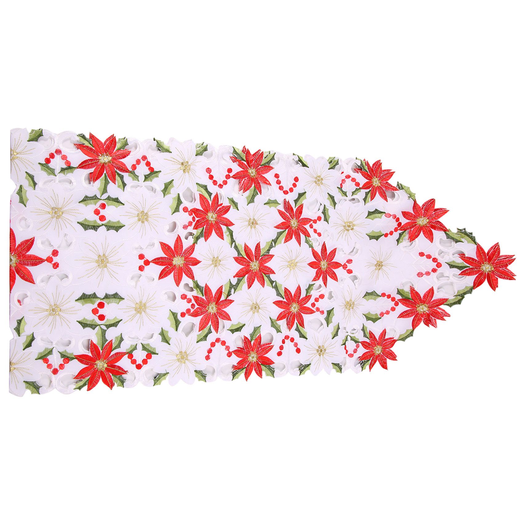 Christmas Embroidered Table Ru - Christmas Table Runner ulasan dan harga